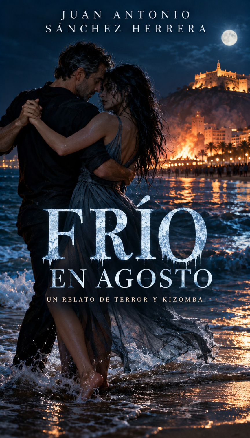 Portada original de Frío en agosto